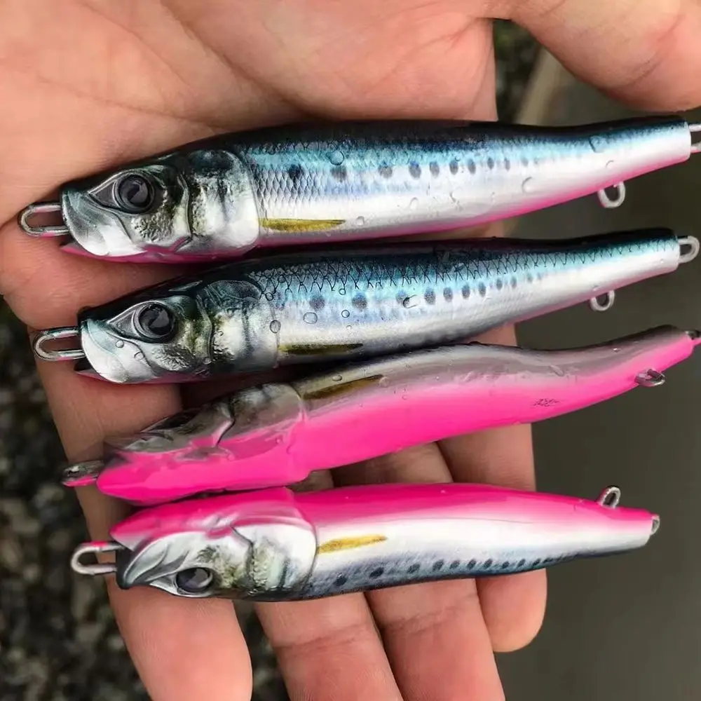 Señuelo de pesca de agua salada 30G60G100G220G, plantilla de Metal 3D, Jigging de arrastre lento, cebo Artificial fundido para atún marino Mahi Marlin Wahoo - imagen 3