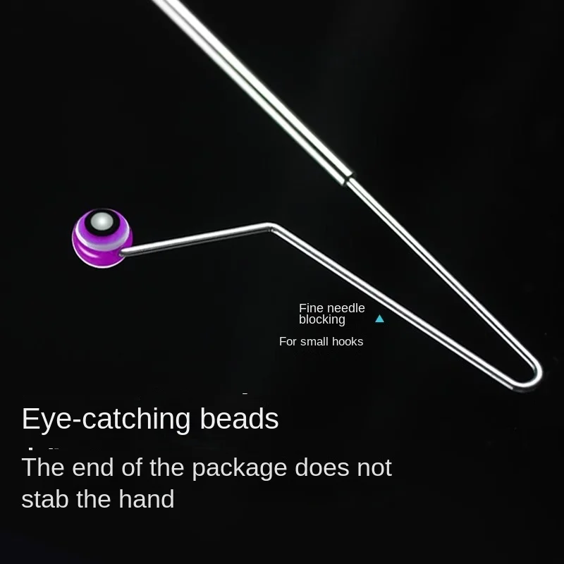 LINNHUE-sedal de pesca, alimentador de cebo de extrusión para objetos pequeños, removedor de anzuelos exprimidor para atrapar peces y suministros de aparejos de pesca - imagen 5