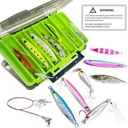 FREE FISHER Cucharas metálicas para jigging vertical y lance
