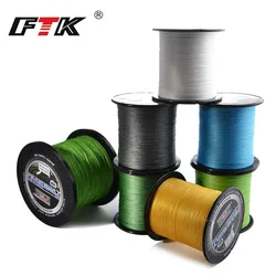 FTK Sedal Línea trenzada 4 hebras 500 m PE 0,10-0,40 mm 8-60 lb