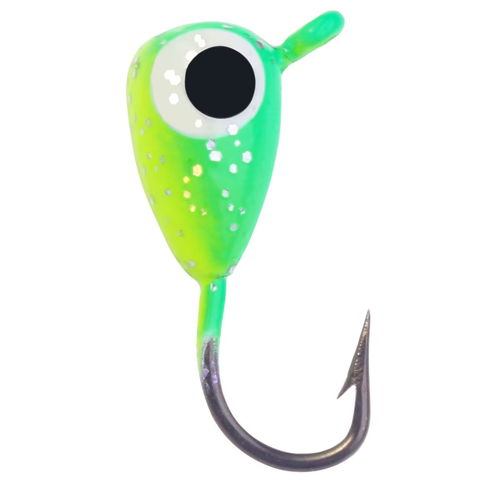 24 Uds anzuelo de púas Mini anzuelo de cabeza de plomo de Metal cebo en forma de ballena señuelo de pesca en hielo pesca Jigging plantillas de pescado aparejos de pesca en hielo de invierno - imagen 2