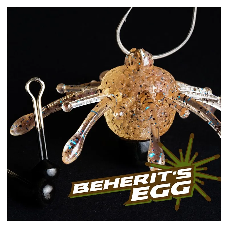 RAVENCRAFT-Cebo blando flotante BEHERIT'S EGG, 2,2 ", 3,3g, 6 piezas, contrapeso - imagen 5