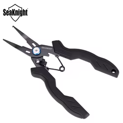 SeaKnight-Alicates de pesca SK001, herramienta de pesca multifuncional, tijeras de corte, removedor de anzuelos, acero inoxidable, 165mm, 80,7g