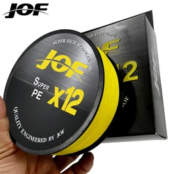 Sedal trenzado multifilamento JOF Carpa – 12 hebras para pesca de fondo