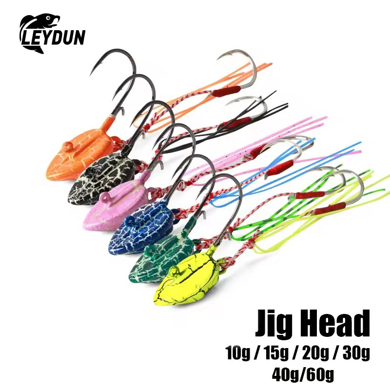 Leydun Tenya Madai — Jig head para vinilo tipo camarón - imagen 2