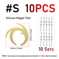 10pcs golden S