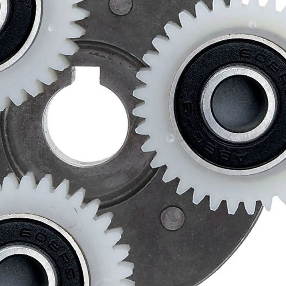 Engranaje de Motor de bicicleta eléctrica duradero, 36 dientes, 38mm, engranaje de embrague de Motor de nailon, conjunto de Motor de engranaje eléctrico, 3 uds. - imagen 3