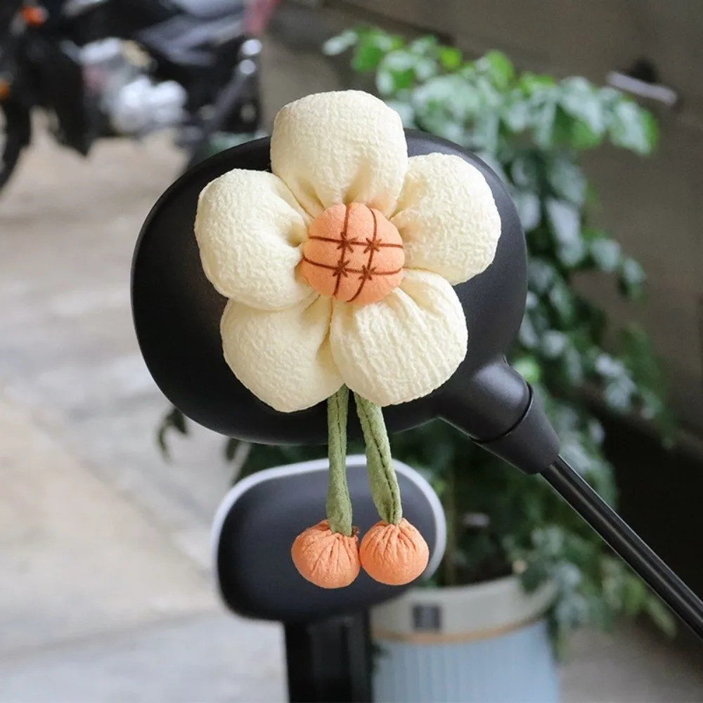 Decoración floral resistente a la decoloración para espejo retrovisor - imagen 3