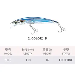 Big Minnow Señuelo flotante – para trucha y lubina