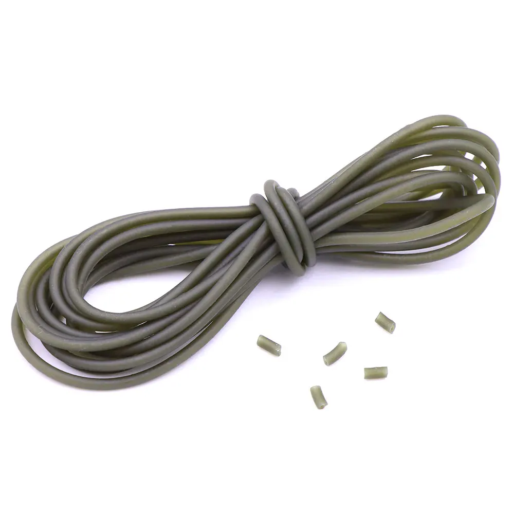 Tubo de 2m para anzuelo de pesca de carpa, método de tapón, alimentador, punta de gancho, cebo, Boilie, cuentas de tope, aparejo de pelo de carpa, accesorios de Terminal, aparejos - imagen 4