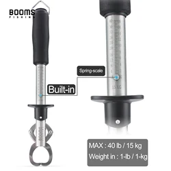 Pinza de peces Booms Fishing G01 con báscula y bloqueo