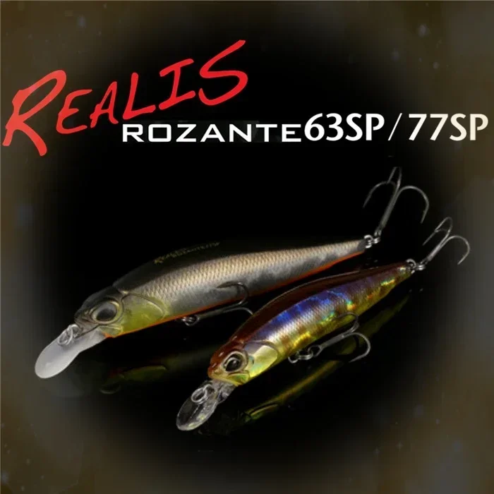 Jerkbait Minnow Rozante Wobbler de fundición para cebo vivo - imagen 4