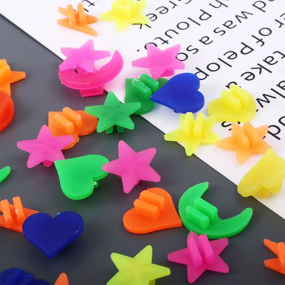 36 Uds decoración accesorios de bicicleta Clips para niños cuentas de plástico multicolor radios de rueda de bicicleta - imagen 5