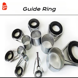 Kit accesorios para caña de mar anillos guía acero carbono