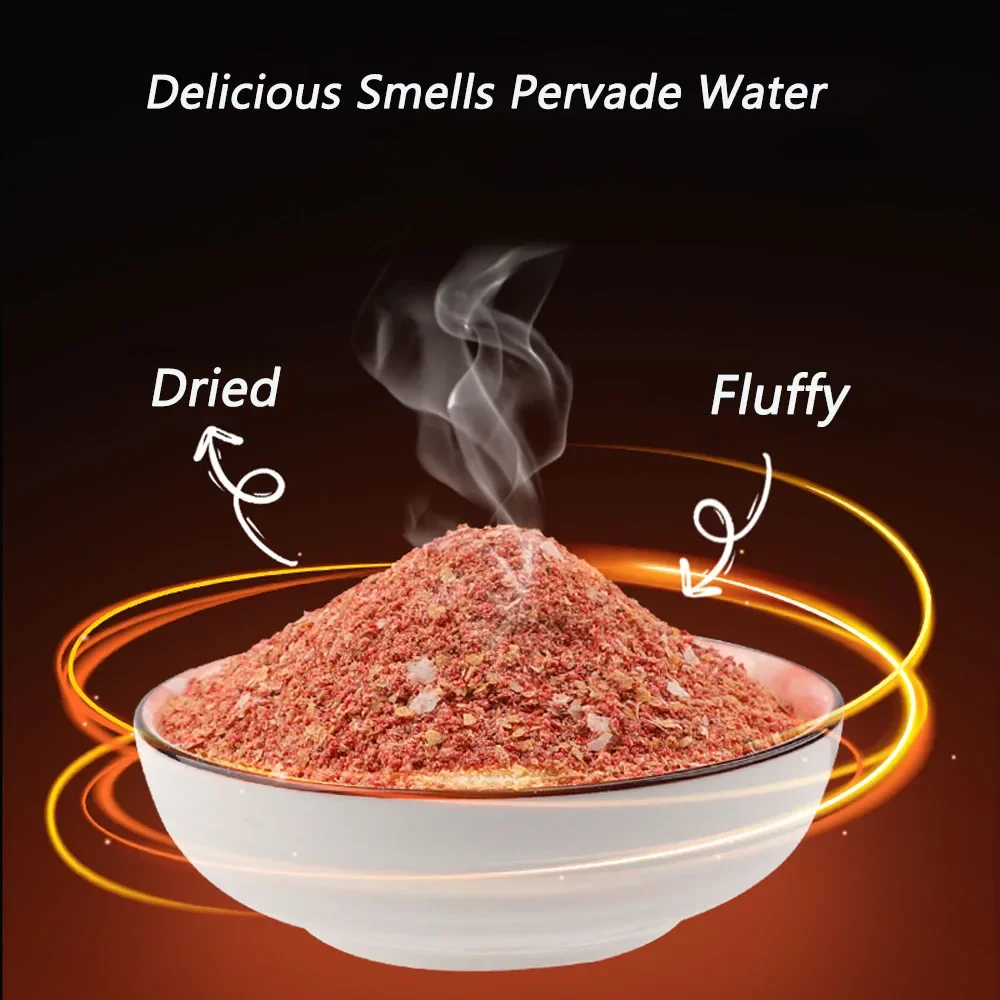 Cebo Natural procesado, 100g, 310g, sabor a comida de pesca, cebo atrayente, aditivo, alimento aromático para carpa, crucian, bagre, señuelo - imagen 5