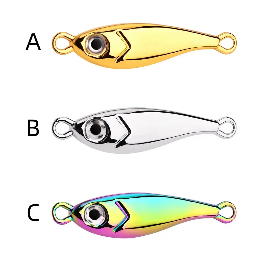 Señuelo de Pesca de plantilla de Metal, cuchara de fundición para Jigging en agua salada, 10, 20, 30, 40, 60G, plantilla de fundición a tierra, Pesca en el mar, Jigging lento, 1 pieza, nuevo - imagen 4
