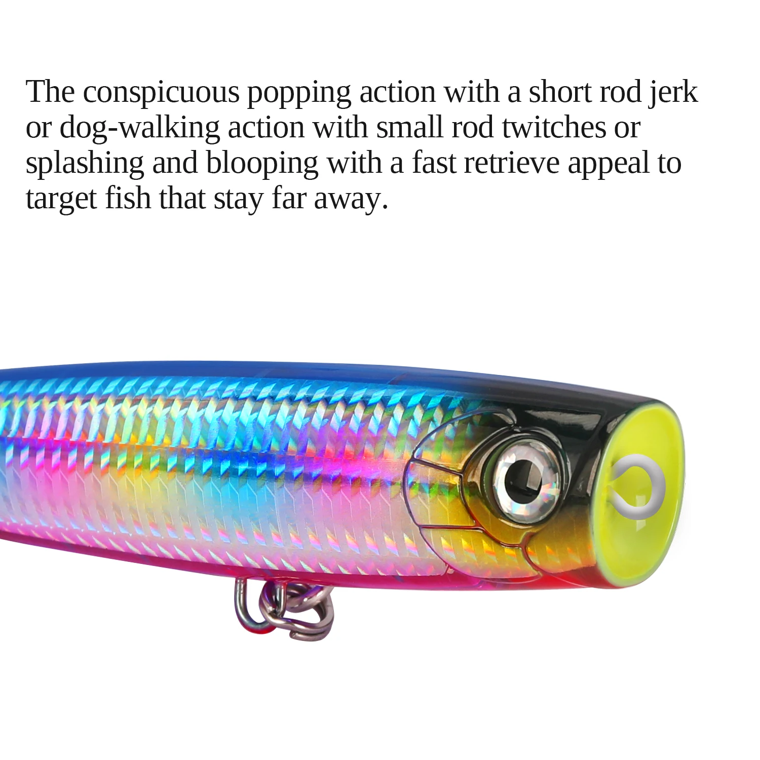 TSURINOYA 160F señuelo de pesca de agua salada Topwater Popper 160mm 68g cebo de curricán para GT barco cebos duros anzuelos de agua de mar de fundición larga - imagen 5