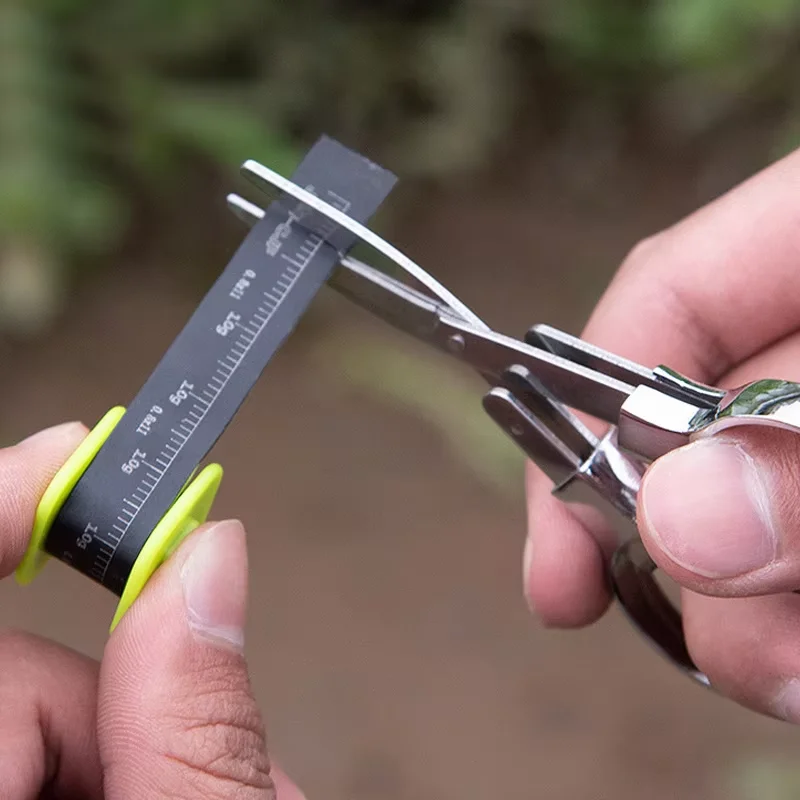 Tijeras plegables acero al carbono para pesca – Corte líneas y aparejos - imagen 3