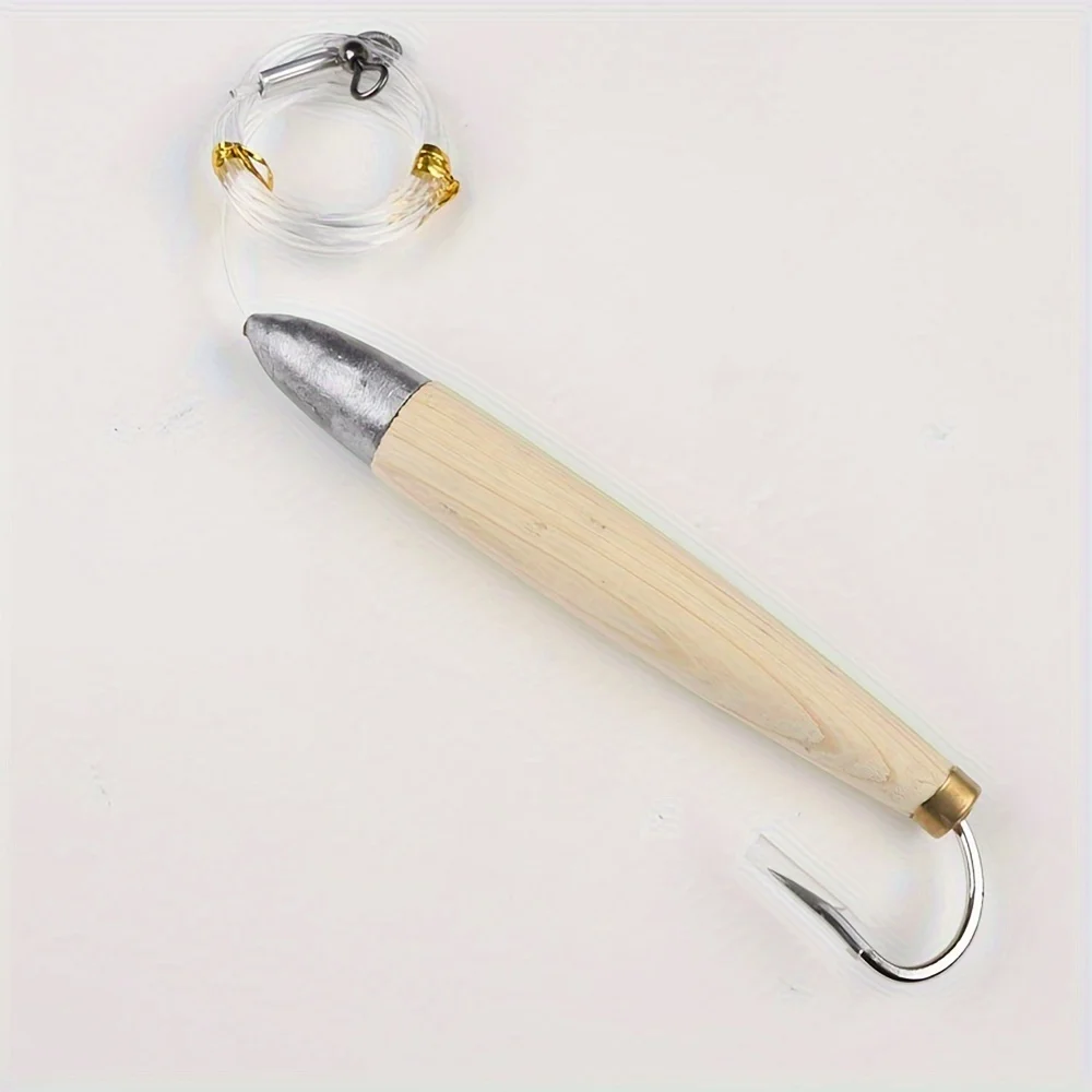 Tapón cedro Marlin – Señuelo de curricán con plomo para atún - imagen 3