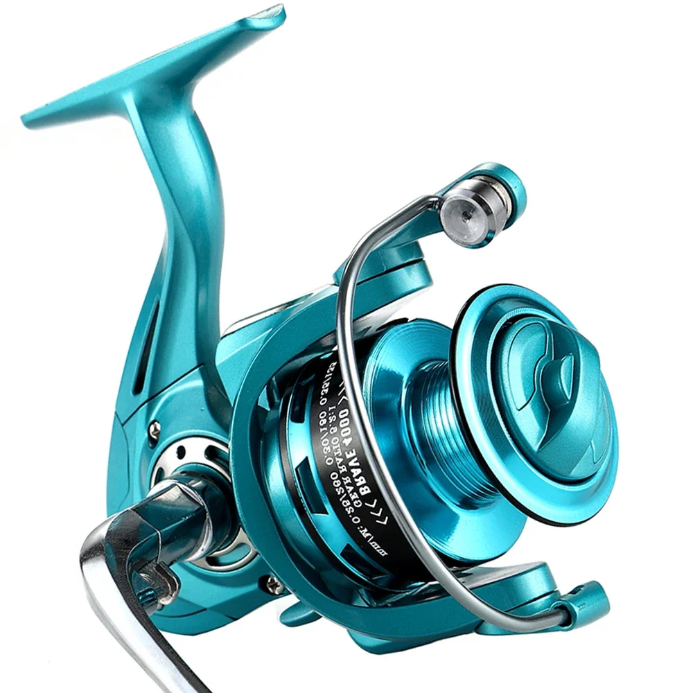 Carrete de fundición de larga distancia, rueda giratoria, serie 1000-7000, carrete de Metal, pesca de carpa marina, arrastre máximo de 15kg, Surfcasting - imagen 4