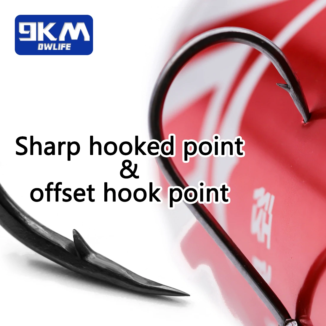 Anzuelo de pesca para carpa, anzuelo circular negro, accesorios de pesca de acero rico en carbono, 50 ~ 100 Uds. A granel - imagen 5