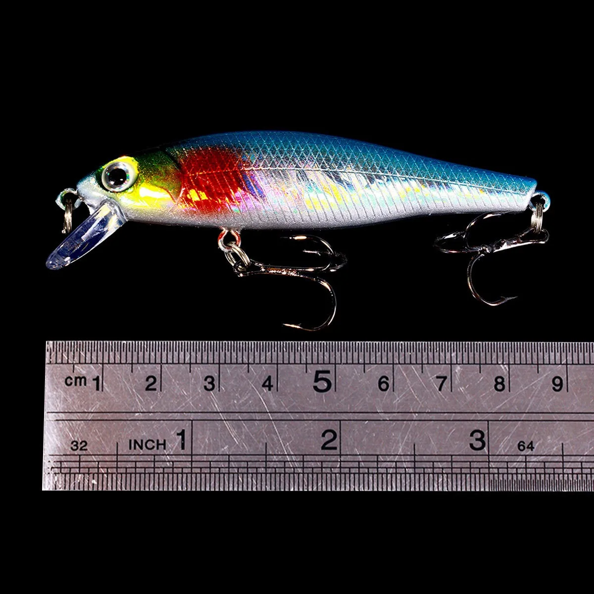9g 8,8 cm Minnow señuelo manivela Wobbler Jerkbait señuelo de pesca Carkbait Swimbait aparejos para lubina carpa - imagen 3