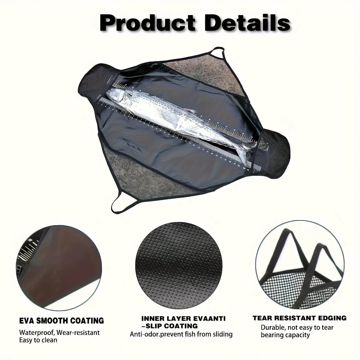 Bolsa de Pesca YOTO PVC Impermeable Gran Capacidad con Escalas - imagen 2