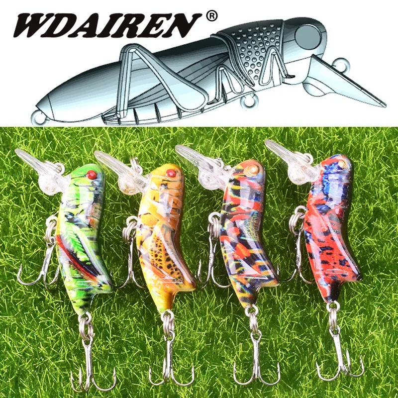 Señuelo Biónico Insecto 4,5cm 3,5g – Swimbait artificial para lubina, carpa y lucio - imagen 4
