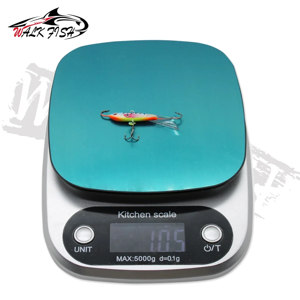 WALK FISH Señuelo de Hielo para Lubina Invierno – Metal Equilibrado - imagen 5