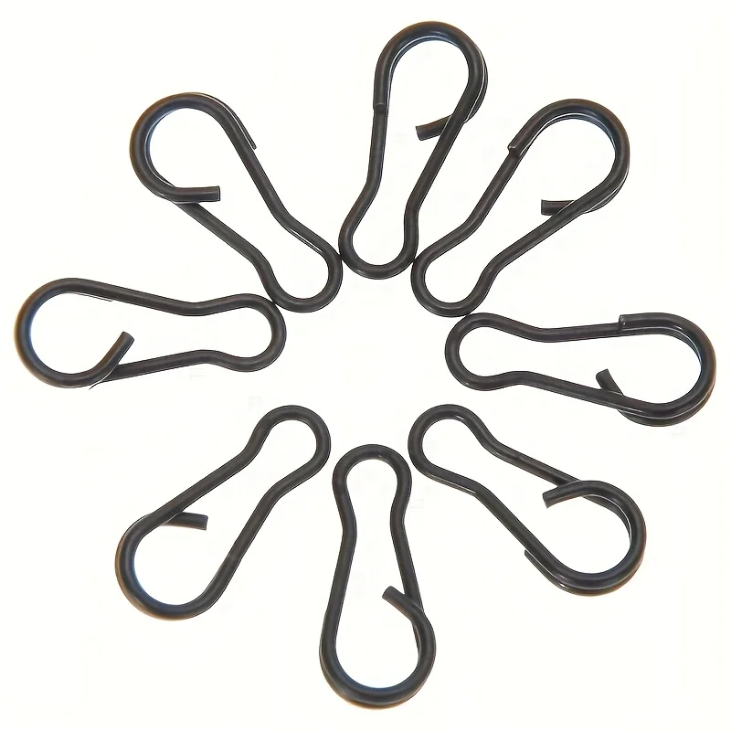 Giratorios de pesca 3 vías – Clips cambio rápido alta resistencia para carpa