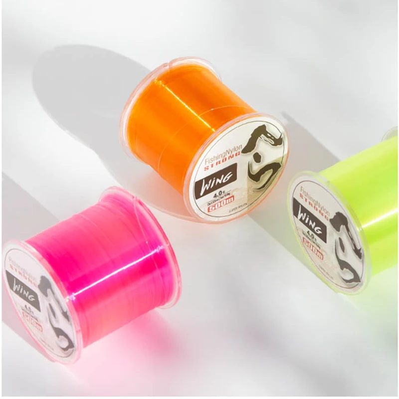 ZUKIBO 500M pesca carpfishing,anzuelos de pesca mar,carrete de pesca,pesca surfcasting,pesca accesorios mar,línea de pesca de nylon Super fuerte monofilamento japonés línea de pesca de carpa 2,6-18,4 KG - imagen 3