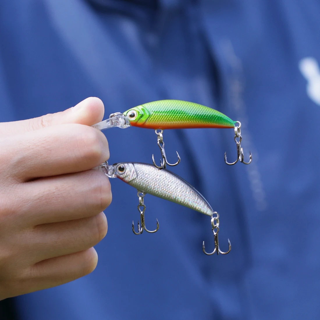 9KM Minnow: Crankbait de buceo profundo y jerkbait dorados para pesca - imagen 3