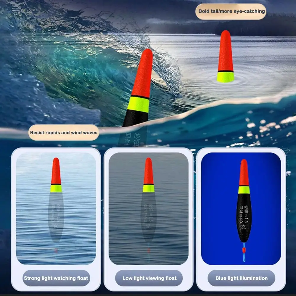 Flotador de espuma para pesca en roca – Boya superfina doble uso - imagen 2