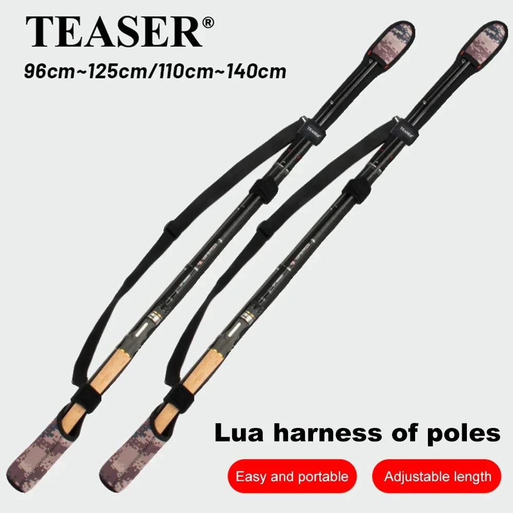 Mangas para caña de pescar S/L, Protector máximo de caña de pescar, calcetín de protección, calcetines para caña de pescar, correa - imagen 5