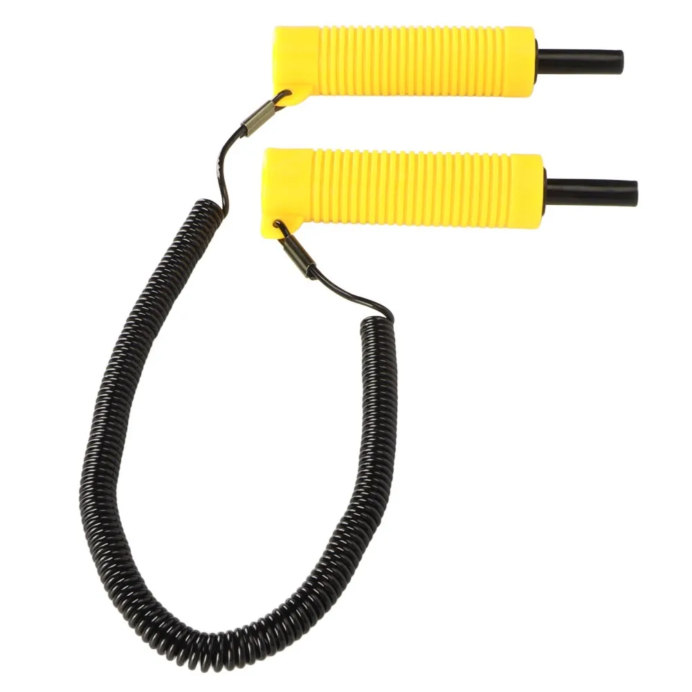 Picador hielo retráctil con silbato emergencia – Agarre cómodo pesca