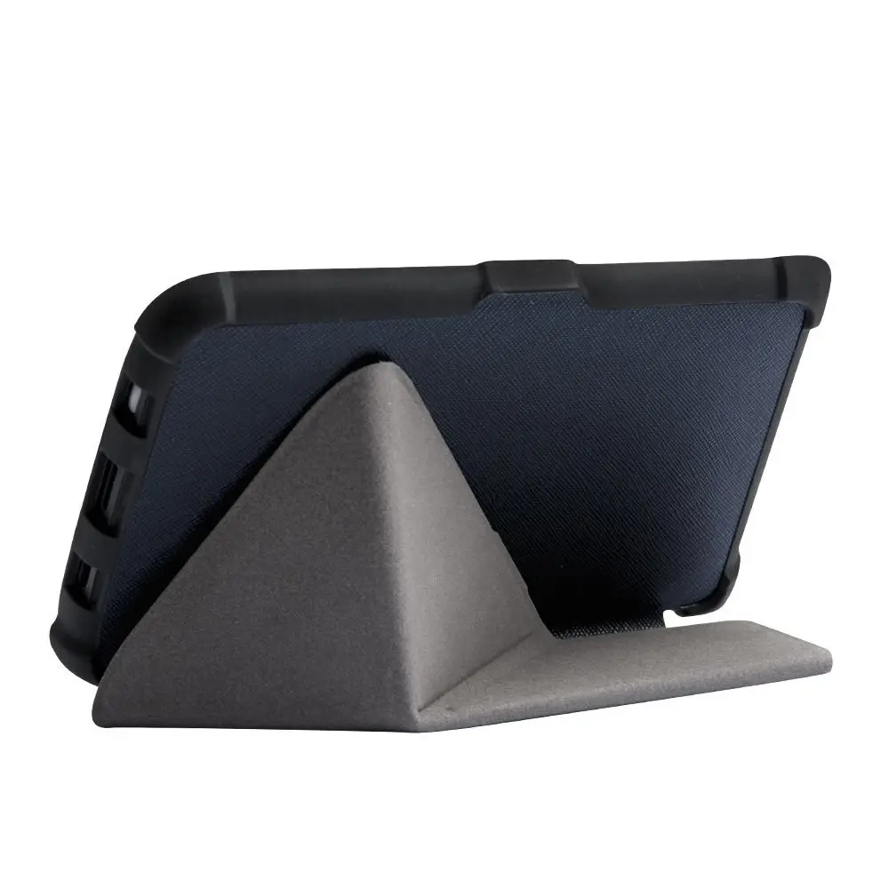 Auto Sleep/Wake Funda para lector electrónico de 6 pulgadas Funda tipo libro de Airbag anticaída de cuero para PocketBook Touch Lux 5 4 HD 3 616 627 632 - imagen 3