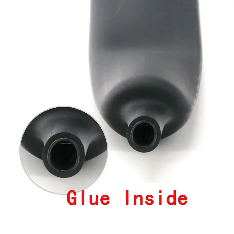 Tubo termorretráctil 1/5/10/25M 4:1 diámetro 4 6 8 12 16 20 24 40 52 72mm envoltura de manga forrada adhesiva con pegamento tubo de doble pared - imagen 2
