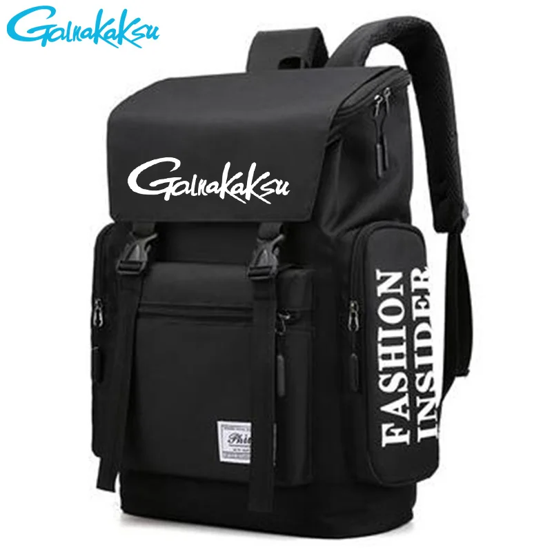 Mochila de pesca impermeable ligera con compartimento portátil