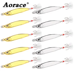 Cuchara jigging metálica para lubina – Señuelo eficaz