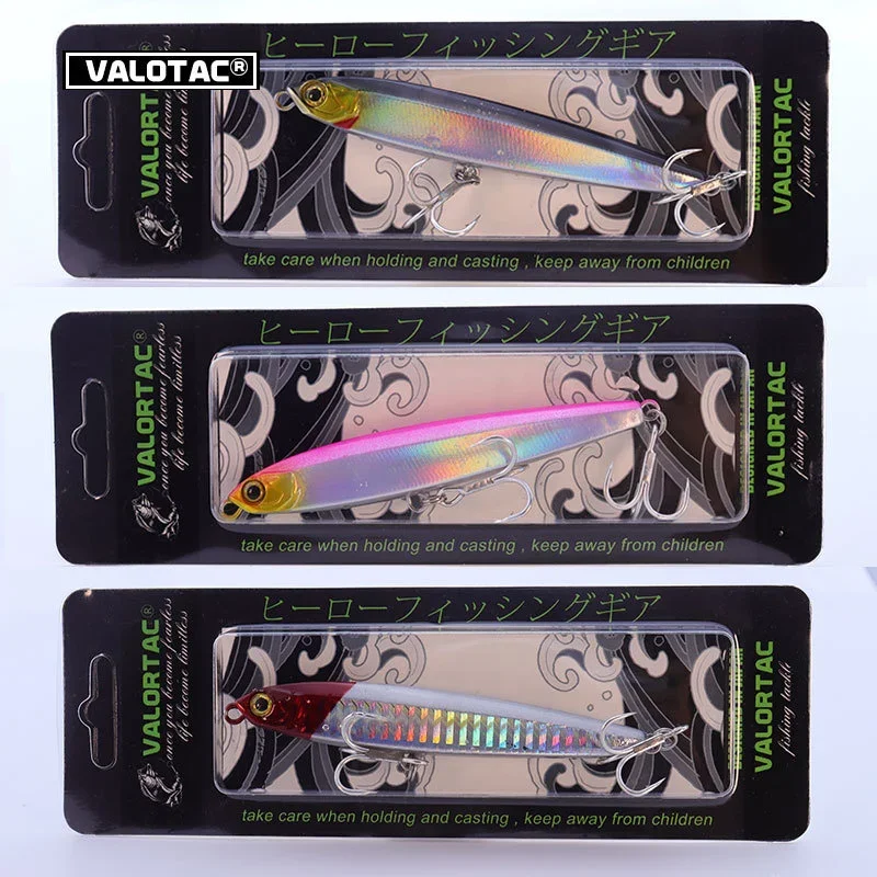 Plantilla de pesca de 10g -24g para playa, señuelo de pesca que se hunde, lápiz de pececillo, wobblers, cebo duro, jigging, señuelo de pesca de mar - imagen 4