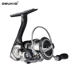DEUKIO carrete spinning ultraligero freno CNC para agua dulce y salada