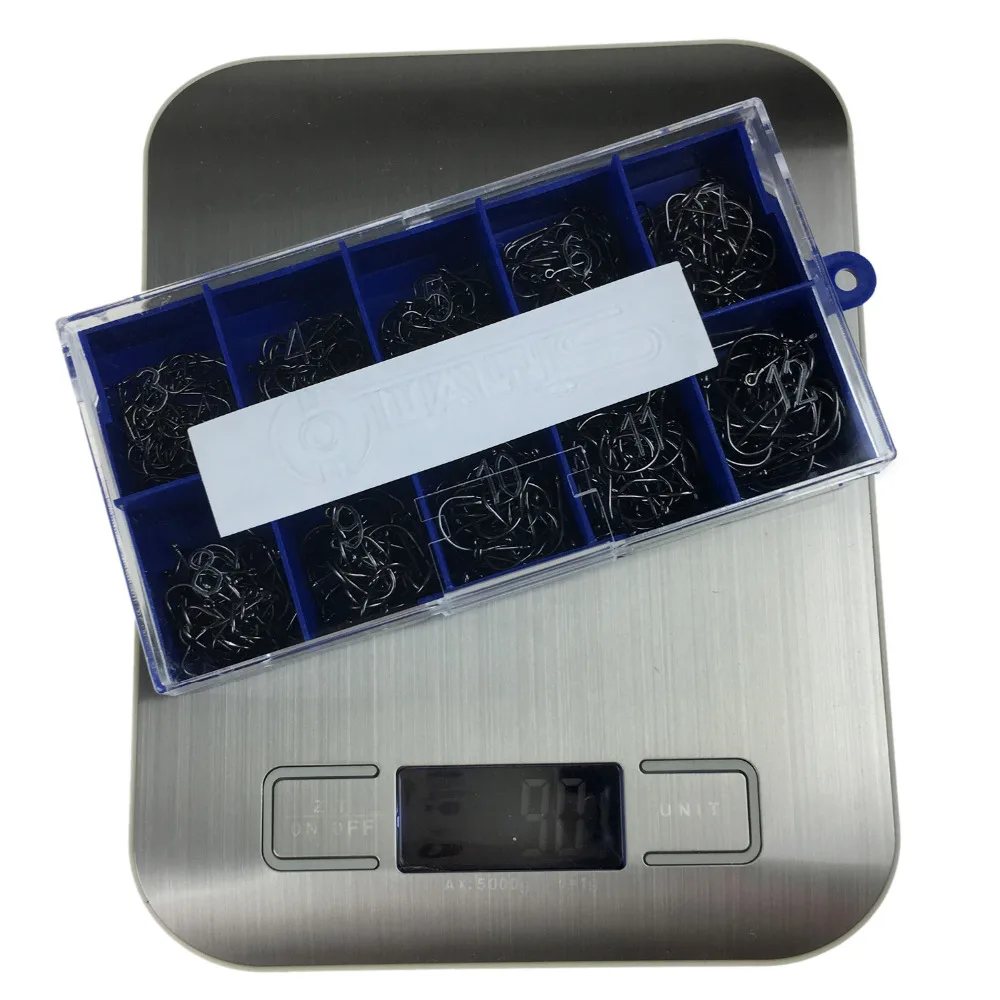Anzuelos dorados THKFISH para carpa – Acero inoxidable con púas - imagen 2