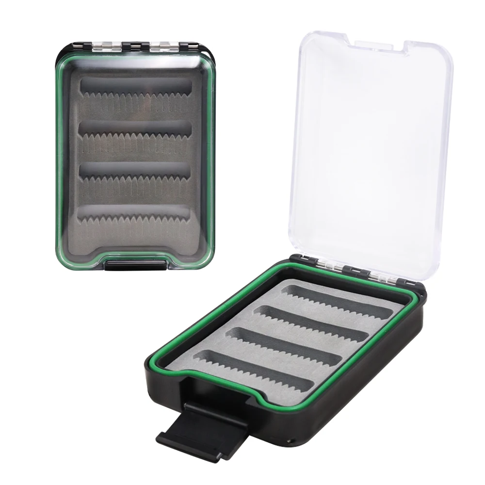 Caja de almacenamiento para señuelos con mosca ZYZHE, cordón antipérdida - imagen 5