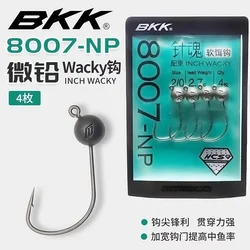 BKK Anzuelo cabeza de microplomo 8007 – cebo vinilo para perca negra