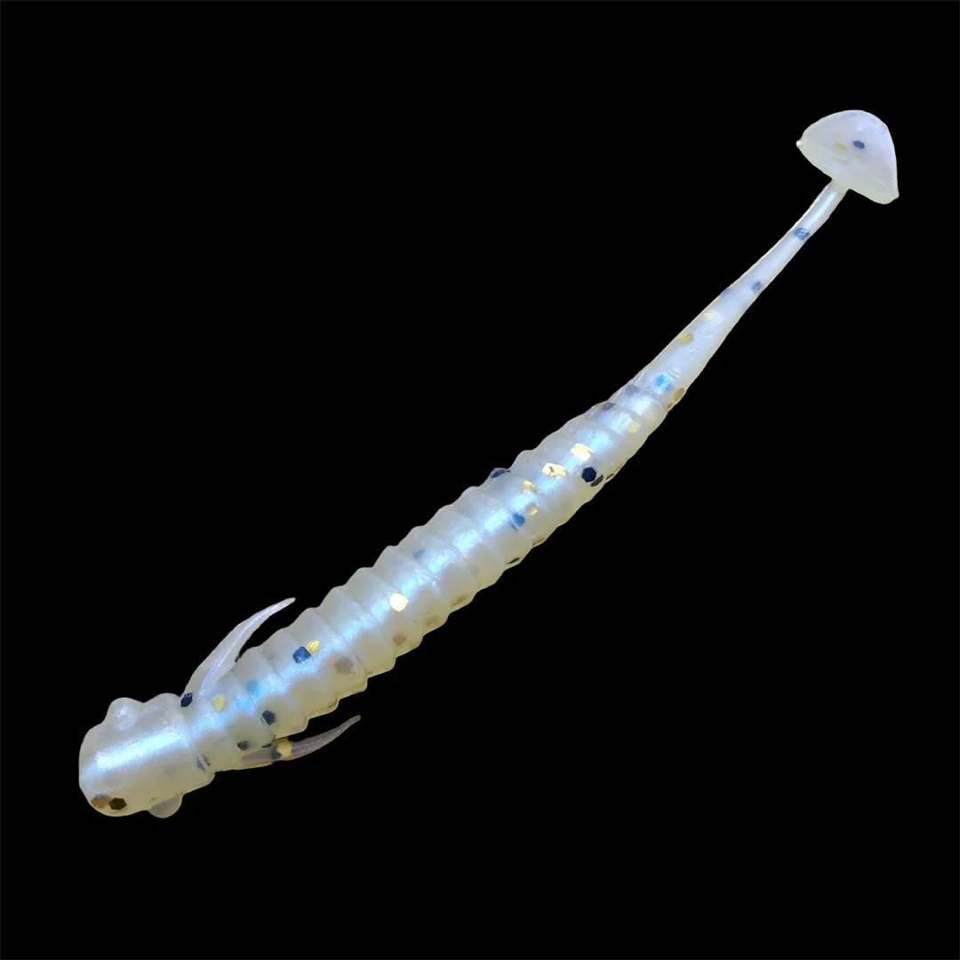 Swolfy Señuelos Artificiales Suaves Lombriz – Colores Cebo Pesca