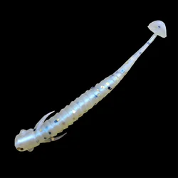 Swolfy Señuelos Artificiales Suaves Lombriz – Colores Cebo Pesca
