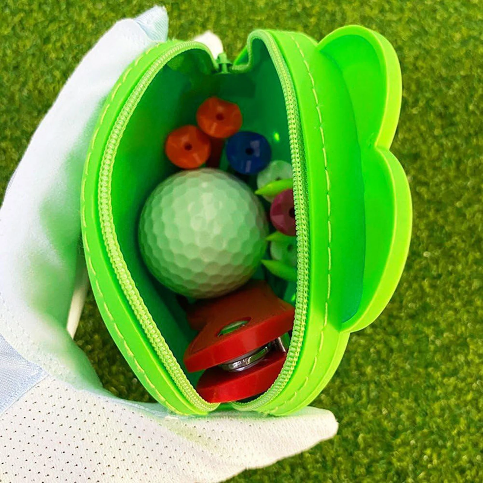 Organizador portátil de camisetas de golf con estante de silicona - imagen 3