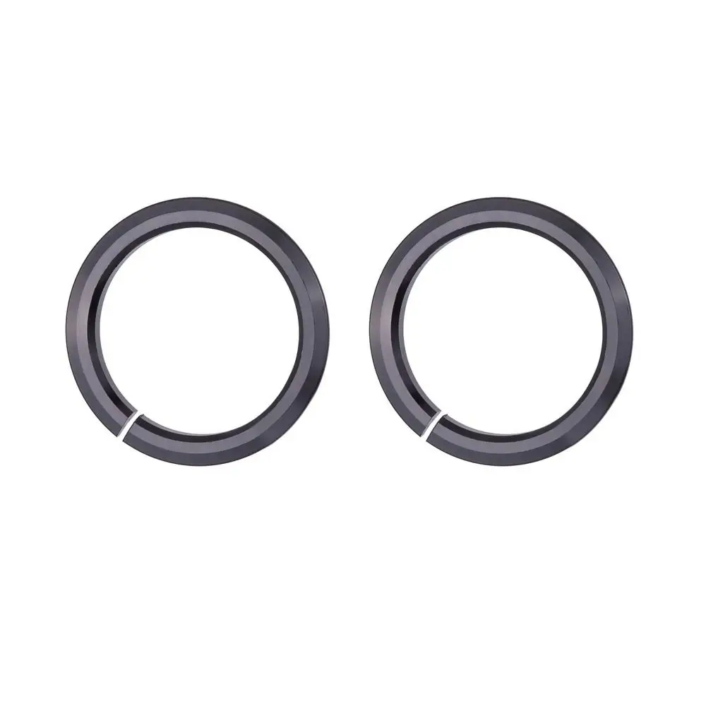 2 uds interior 39,7mm horquilla cónica corona carrera exterior 51mm aleación de aluminio auriculares conversión corona carrera ligera para horquilla de 1,5 pulgadas - imagen 3