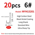 20pcs size 6