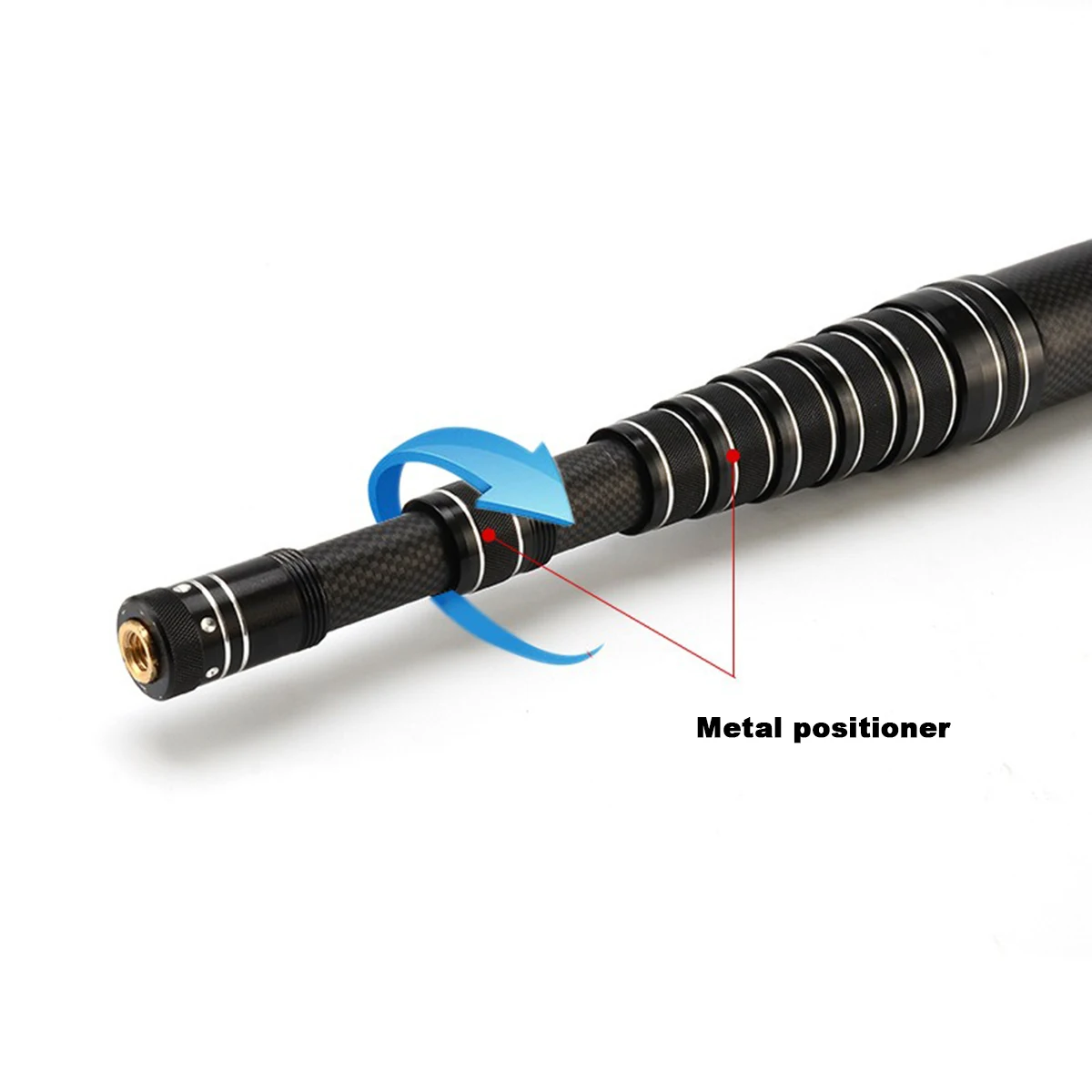 Red de pesca telescópica plegable, poste ligero de carbono para carpa, accesorios de aparejos, 2,1/3/4M - imagen 3